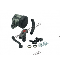 22MM Set 2Buc Levier Lungi Rabatare Frana Hydraulic Si Maneta Ambreiaj + Rezervor Lichid Racing Universal T48XO  Maneta Cu Pr...