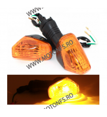 ZX6R 2005 2006 KLE 650 VERSYS 2007-2008 KLR 650  2008-2017 Z750S 2005-2006 Kawasaki Set 2Buc Semnalizare Cu Bec Y2LQQ  Semnal...