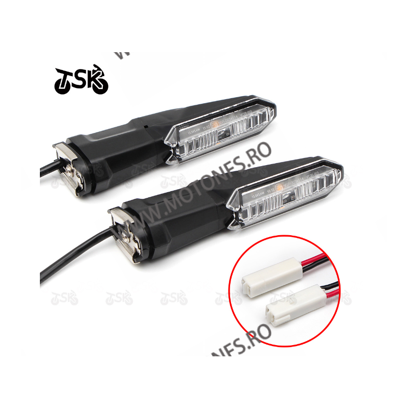【seibe3087】 ER-6N ER-6F Ninja Versys ZX-6R ZX-10R ZX-25R Kawasaki Set 2Buc