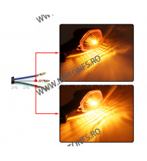 DL 650 V-Strom 2004-2011 DL 1000 V-Strom 2006-2012 Suzuki Set 2Buc Semnalizare Spate Cu Bec TSK-1230101A-GAL  Semnalizare Ded...