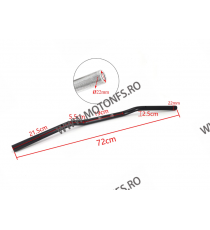 22mm Ghidon Universal Argintiu moto ／Cafe Racer Chopper Dragstyle Dragbar Y5NI0  Ghidon 95,00 lei 95,00 lei 79,83 lei 79,83 lei