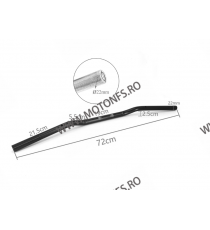 22mm Ghidon Universal Argintiu moto ／Cafe Racer Chopper Dragstyle Dragbar Y5NI0  Ghidon 95,00 lei 95,00 lei 79,83 lei 79,83 lei
