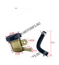 Rezervor lichid frana  Moto ATV Scuter universal Honda Yamaha Suzuki Kawasaki Aprilia Ducati BMW KTM... 4Y3HU  Rezervor Lichi...