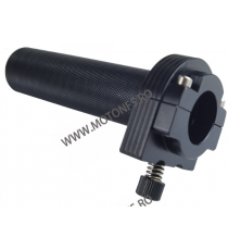 25mm Acceleratie Aluminiu Pentru Ghidon moto/ scuter/ ATV Cafe Racer Chopper Harley Negru / Crom S1XXL  Acceleratie 75,00 lei...