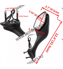 CBR1000RR 2008 2009 2010 2011 2012 2013 2014 2015 2016 VFR1200 2010 2011 2012 SET 2 BUC OGLINZI STANGA / DREAPTA ERBV3 OG324/...