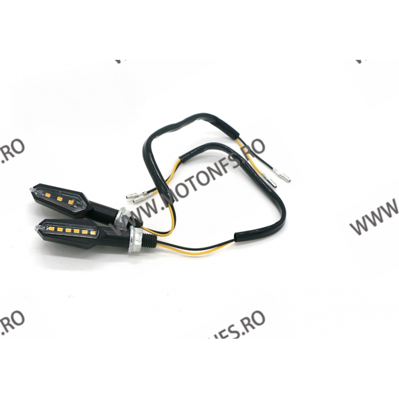 Set 2 Buc Semnalizare Semnale Duble Face LED universale M10 CW0DE CW0DE  Semnalizare Moto LED Universale 45,00 lei 45,00 lei ...