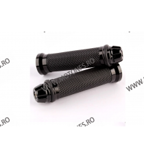 Set 2 Buc Mansoane + Acceleratie Moto universale Negru msn289 msn289-4  Mansoane Moto Universale Cu Capete Ghidon 75,00 lei 6...