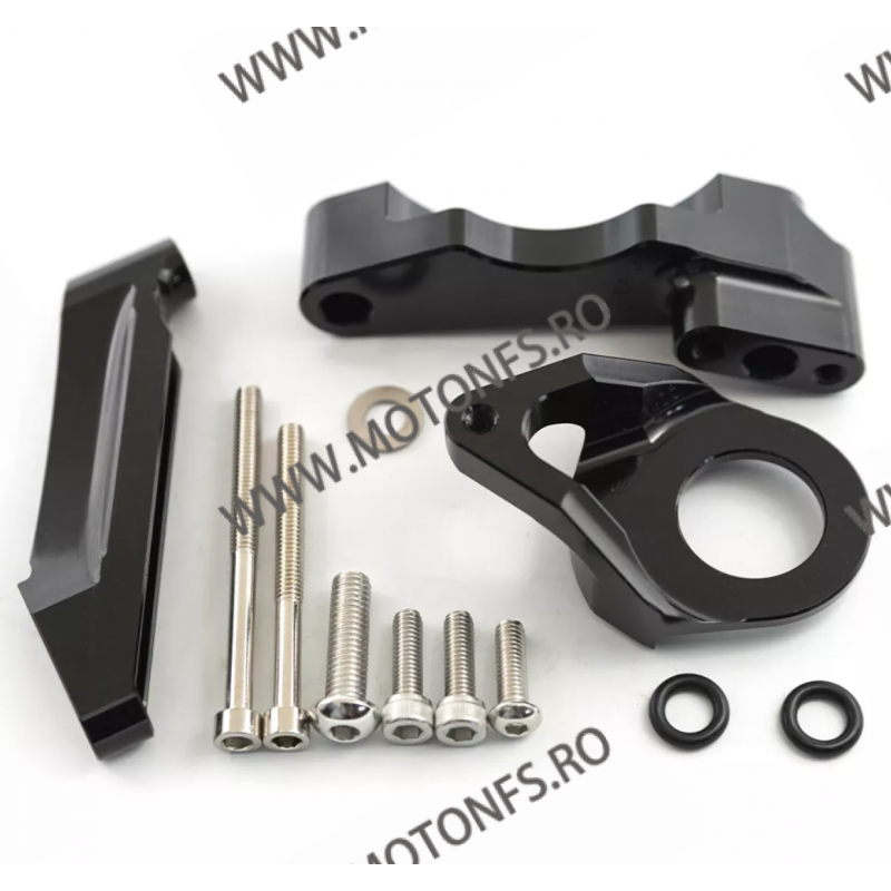 GSXR600 / GSXR750 2001 2002 2003 2004 2005 SUZUKI KIT COMPLET MONTAJ + AMORTIZOR ANTIVOBLAJ GHIDON CNC AMG945  Amortizor Ghid...