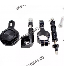 R1 1999 2000 2001 2002 2003 2004 2005 YAMAHA YZF KIT COMPLET MONTAJ + AMORTIZOR ANTIVOBLAJ GHIDON CNC AMG943  Amortizor Ghido...