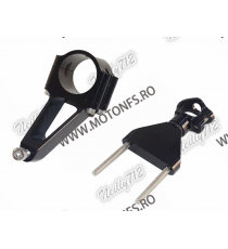 CBR600 F4 F4i 1999 2000 2001 2002 2003 41MM HONDA KIT COMPLET MONTAJ + AMORTIZOR ANTIVOBLAJ GHIDON CNC AMG-941  Amortizor Ghi...