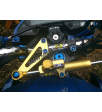 CB600F HORNET 2007 2008 2009 2010 2011 2012 2013 2014 2015 2016 HONDA KIT COMPLET MONTAJ + AMORTIZOR ANTIVOBLAJ GHIDON CNC AM...