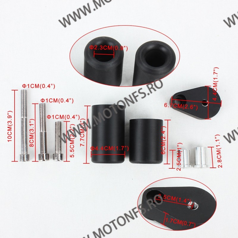 ZX6R 2007 2008 KAWASAKI Crash pad moto | protectii moto | buloane moto CR-033  ZX6R 2007 2008 125,00 lei 125,00 lei 105,04 le...