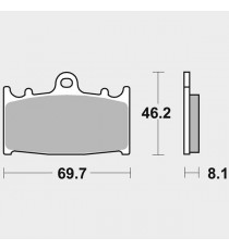 SBS - Placute frana fata STREET - SINTER 631HS 575-631 SBS Placute Frana SBS 155,00 lei 139,50 lei 130,25 lei 117,23 lei -10%