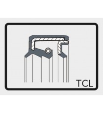 SIMERINGURI ULEI FURCA (41X53X8/9.5) - (ARI064) ATHENA / TECHNOPOLIMER - P40FORK455052 780-064 / P40FORK455052 ATHENA Simerig...