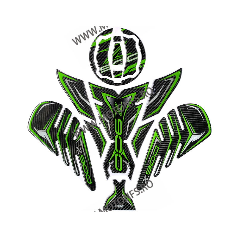 Z900 SE RS 2017 2018 2019 2020 2021 2022 2023 2024  Kawasaki Kit Protectii Buson Rezervor Tank Pad 8J3QH  Protectie Rezervoru...