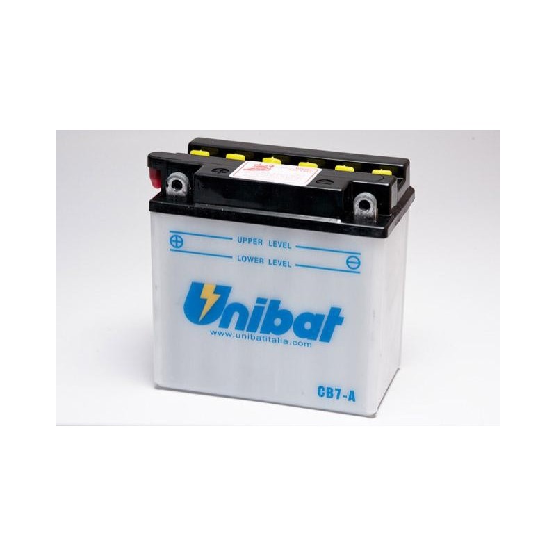 UNIBAT - Acumulator cu intretinere CB7-A-SM (Yuasa: YB7-A)	l/w/h 137 x 76 x 134 U295-220-SM-2 UNIBAT UNIBAT Acumulator 190,00...