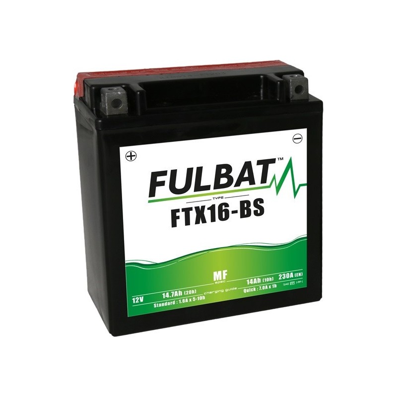 Baterie fara intretinere FULBAT FTX16-BS (YTX16-BS) 700.550609 FULBAT FULBAT Baterie 399,00 lei 319,20 lei 335,29 lei 268,24 ...