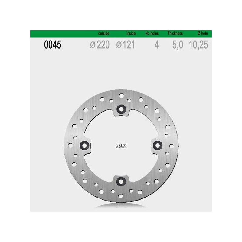 NG - Disc frana NG045 - HONDA CR 125 / 250 1984-1997 510-0045 NG BRAKE DISC NG Discuri Frana 373,20 lei 373,20 lei 313,61 lei...