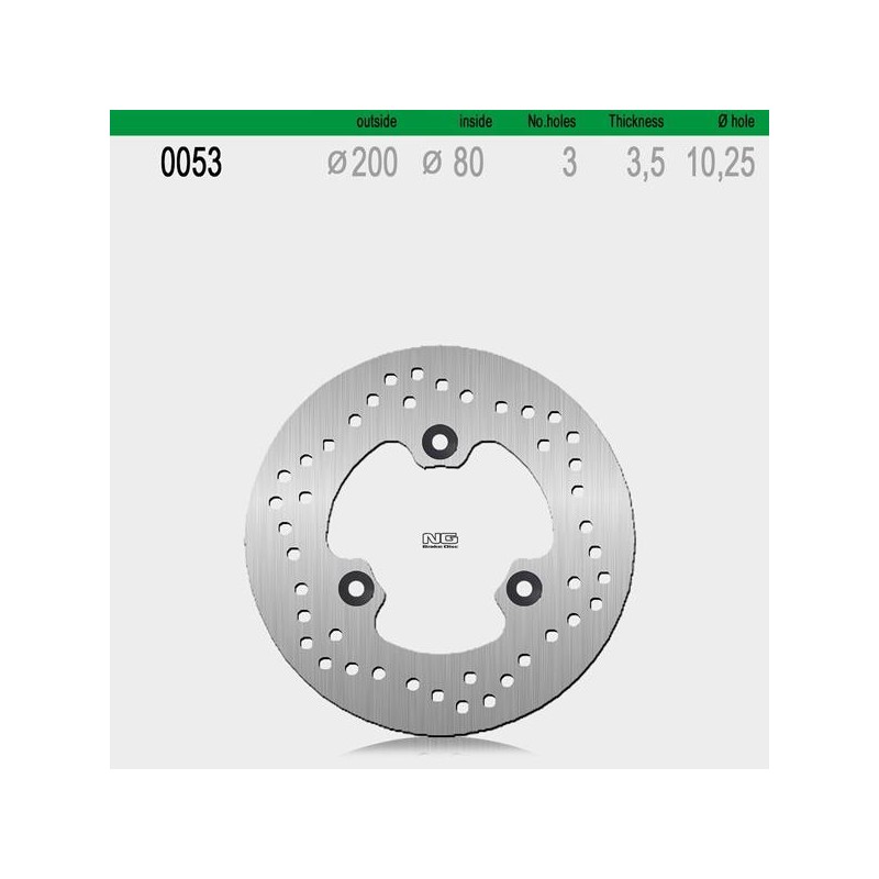NG - Disc frana NG053 - KAWASAKI QUAD KVF, KLF 2001-2006 510-0053 NG BRAKE DISC NG Discuri Frana 250,80 lei 250,80 lei 210,76...