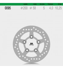 NG - Disc frana NG095 - KYMCO 150, 250 2000-2005 510-0095 NG BRAKE DISC NG Discuri Frana 285,00 lei 285,00 lei 239,50 lei 239...