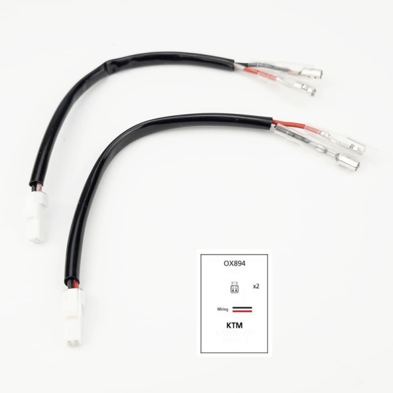 KTM APRILIA DUCATI MV AGUSTA SUZUKI Cabluri semnalizatoare 2Buc OXFORD - OX-OX894 OXFORD Cabluri Semnalizare Dedicate 45,00 l...