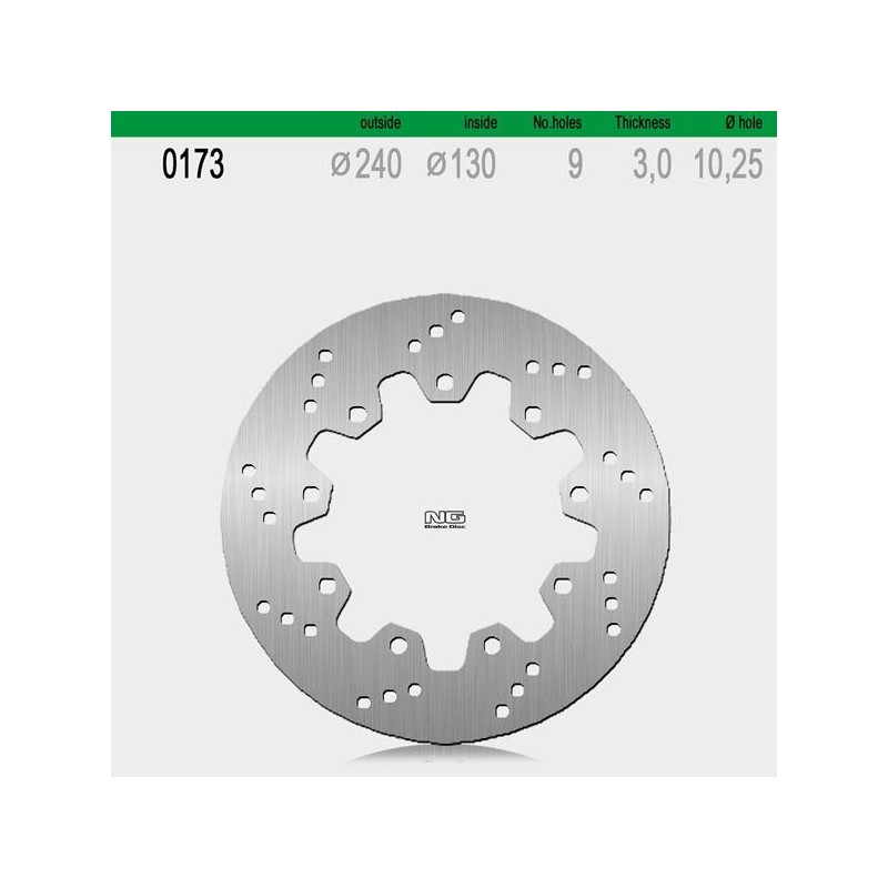NG - Disc frana (fata) NG173 - KAWASAKI KDX, KMX, KLR 510-0173 NG BRAKE DISC NG Discuri Frana 332,40 lei 332,40 lei 279,33 le...