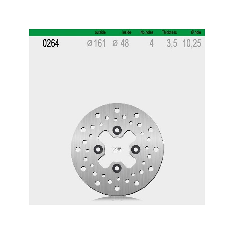 NG - Disc frana NG264 - YAMAHA QUAD 200-700 1988-2012 510-0264 NG BRAKE DISC NG Discuri Frana 181,20 lei 181,20 lei 152,27 le...