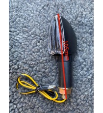SET 2 BUC SEMNALIZARE BEC TRIUNGHIULARE, BRAT LUNGI, 12V 21W OMOLOGAT GEAM TRANSPARENT  FILET M10 CARCAS PLASTIC SB-CLI7008 L...
