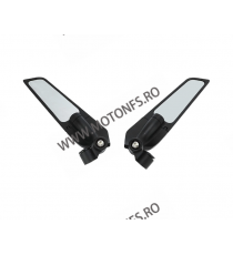 Set 2 Buc oglinzi racing Universal Prindere suruburi Negru 8mm / 10mm Cod 1367-3 1367-3  Oglinzi Retrovizoare Universale 125,...