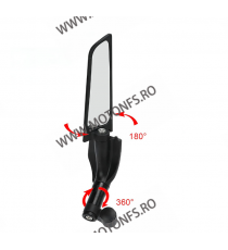 Set 2 Buc oglinzi racing Universal Prindere suruburi Negru 8mm / 10mm Cod 1367-3 1367-3  Oglinzi Retrovizoare Universale 125,...