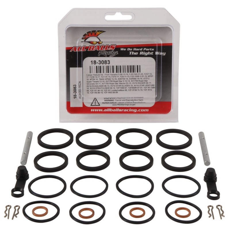Caliper Rebuild Kit All Balls Racing CRK18-3083 919.18.3083 ALL BALL RACING AllBalls - Kit Reparatie Etrier 229,00 lei 206,10...