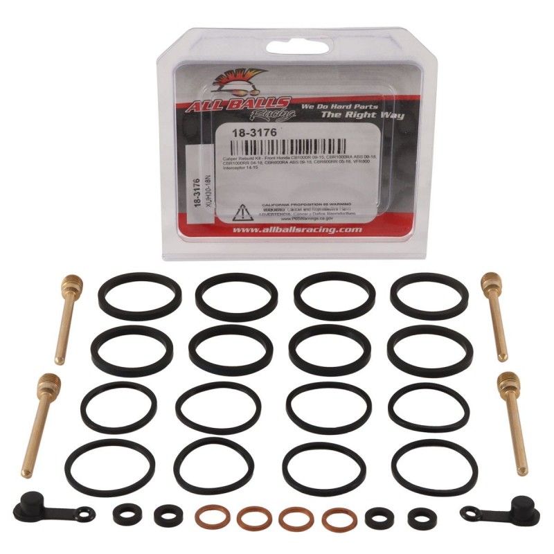 Caliper Rebuild Kit All Balls Racing CRK18-3176 919.18.3176 ALL BALL RACING AllBalls - Kit Reparatie Etrier 227,00 lei 204,30...