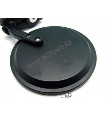 SET 2 OGLINZI ROTUNDE PENTRU GHIDON 22MM UNIVERSALE MOTO SCUTER ATV HONDA YAMAHA SUZUKI KAWASAKI DUCATI BMW TRIUMPH OG079  Og...