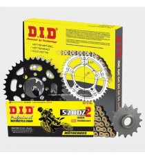 DID - kit lant Yamaha YZ125 2005-, pinioane 13/48, lant 520DZ2-118 Gold MX Racing Standard 122-021 DID RACING CHAIN Kit Yamah...