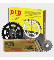DID - kit lant Yamaha YZ250 2002- 2007 / YZ426F 2001-, pinioane 14/48, lant 520MX-118 Gold MX Racing Standard 122-031 DID RAC...