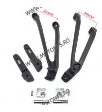 S1000RR 2010 2011 2012 2013 2014 2015 2016 2017 2018 BMW Set Complet Scarite si Suporti scarite Spate Pasager Negre MT390-053...