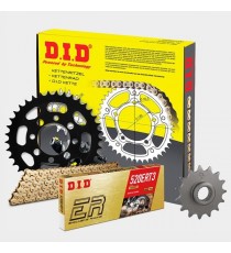 DID - kit lant Suzuki DR400 S 1980- 1981, pinioane 15/45, lant 520ERT3-116 Gold MX Racing Standard 123-037 DID RACING CHAIN K...