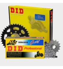 DID - kit lant Kawasaki Z1100GP- 1982/Z1000R1 1984, pinioane 15/41, lant 630V-098 O-Ring 124-72 DID RACING CHAIN Kit Kawasaki...
