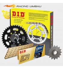 DID - kit lant Kawasaki ZX-10R 2011-2015, pinioane 17/40, lant DID Racing 520ERV3-114 Gold X-Ring 124-925-80 DID RACING CHAIN...