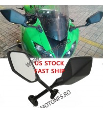 NINJA 650R 400R Z1000SX ER6F ER-6F 2009 - 2015 SET 2 BUC OGLINZI STANGA SI DREAPTA OG397 / xf474  Oglinzi Retrovizoare Dedica...