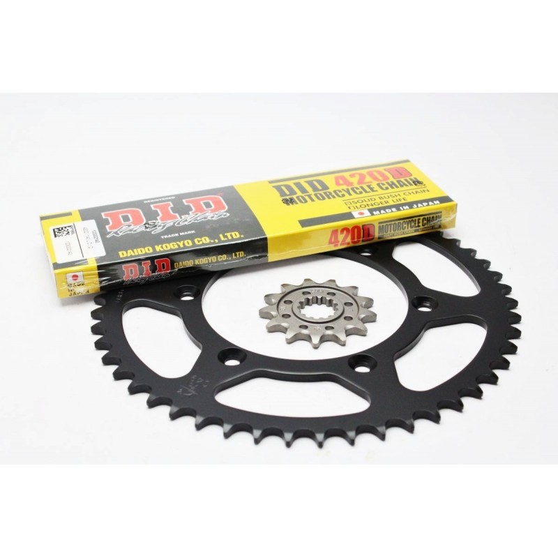 DID - kit lant Aprilia MX50/RX50- 2005, pinioane 12/51, lant 420D-130 Standard 126-241 DID RACING CHAIN Kit Aprilia 230,80 le...