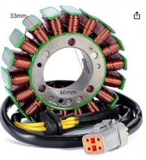 Can-am Renegade 420296907 420685920 Outlander 650 Renegade 800X Magneto Coil Generator Stator Alternator Bobina K079-995  Alt...