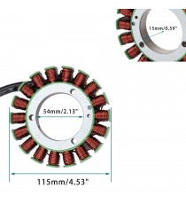 KFX700 KFX 700 KSV700 KSV 700 2004 2005 2006 2007 2008 2009  Kawasaki Magneto Coil Generator Stator Alternator Bobina K079-87...