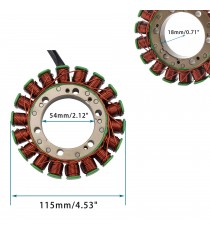 TRX400 foreman 400 1995-2003 31120-HM7-014 Honda Magneto Coil Generator Stator Alternator Bobina K079-903  Alternator Stator ...