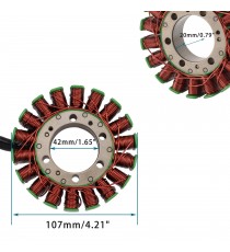 TRX420FE TRX420FM Rancher 420 4X4 2007 -2013 Honda Magneto Coil Generator Stator Alternator Bobina K079-890  Alternator Stato...