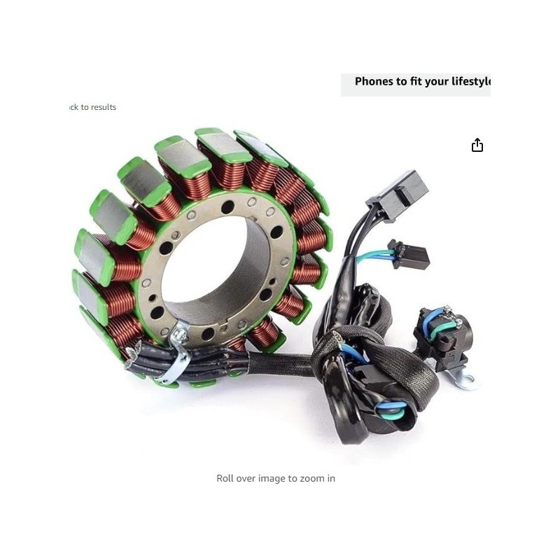 Suzuki VL800 Volusia 800 K1/K2/K3/K4 2001 2002 2003 2004 2005 Magneto Coil Generator Stator Alternator Bobina K079-1029 Alte... Suzuki VL800 Volusia 800 K1/K2/K3/K4 2001 2002 2003 2004 2005 Magneto Coil Generator Stator Alternator Bobina K079-1029 Alte...