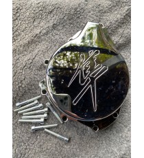 Gsxr1300 1998-2019 Suzuki Hayabusa Capac Stator Stanga Alternator + Suruburi Chrom+Garnitura MT054CD  Capac Motor 320,00 lei ...