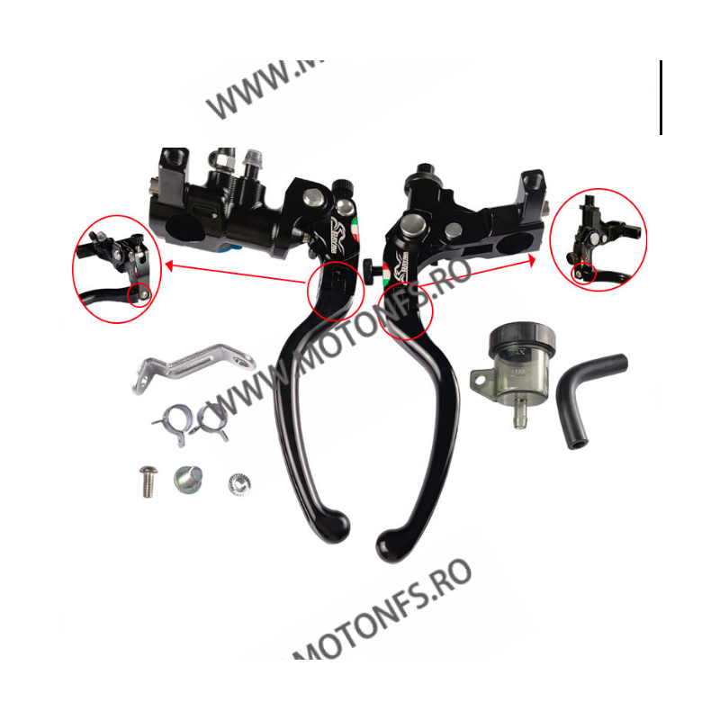 22MM Set 2Buc Levier Lungi Rabatare Frana Hydraulic Si Maneta Ambreiaj+ Rezervor Lichid Racing Universal Z68HG Maneta Cu Pri... 22MM Set 2Buc Levier Lungi Rabatare Frana Hydraulic Si Maneta Ambreiaj+ Rezervor Lichid Racing Universal Z68HG Maneta Cu Pri...