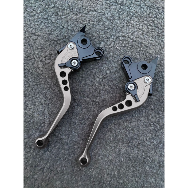 Ducati Monster S4 900ss / Aprilia TUONO RSV MILLE / R 1200/Rally Manete Scurte Ambreiaj Frana Classic Negru 37ZTX MSN-DB80/DC...