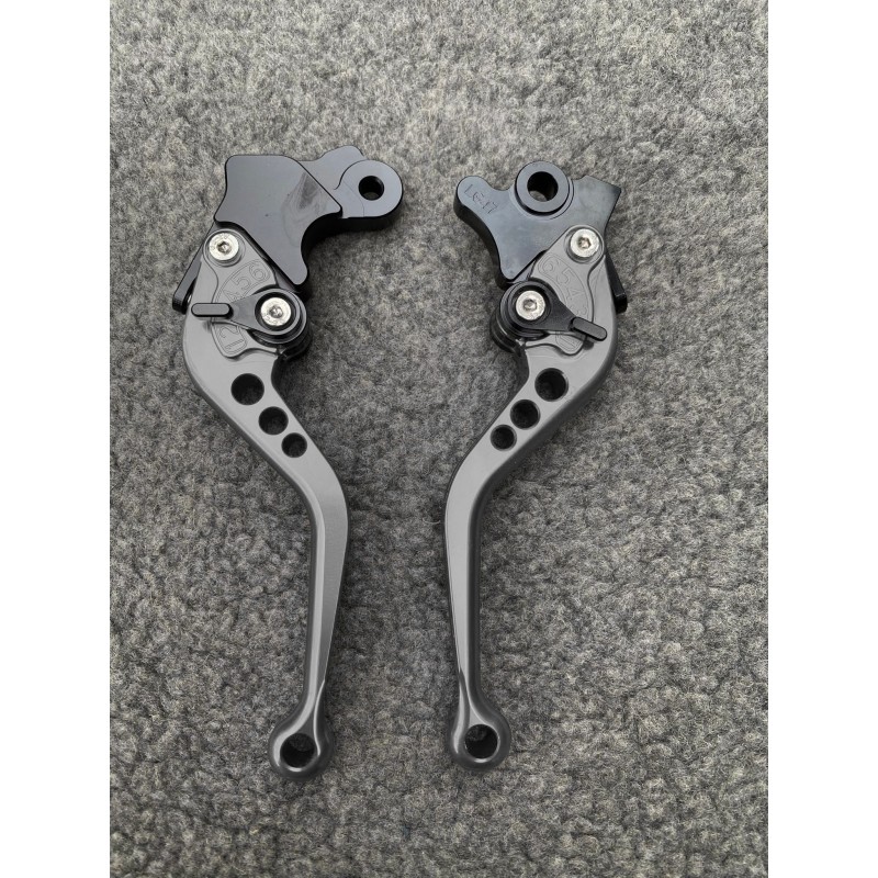 RS125 Extrema / Replica085 RX125 SX125 Manete Scurte Ambreiaj Frana Classic MSMULT-LG47/M48  Manete CNC Dedicat Aprilia 150,0...